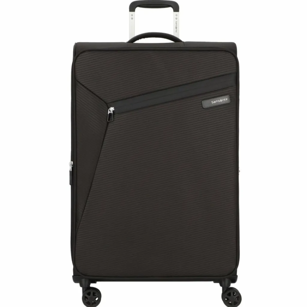 Samsonite Weichgepäck|4-Rollen Koffer<Litebeam 4 Rollen Trolley 77 cm mit Dehnfalte black