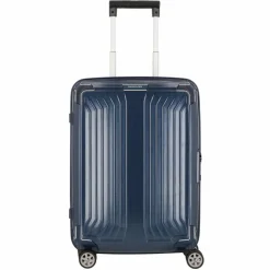 Clearance Samsonite Lite-Box 4 Rollen Kabinentrolley 55 cm deep blue