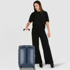 Clearance Samsonite Lite-Box 4 Rollen Kabinentrolley 55 cm deep blue