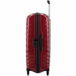 Samsonite Lite-Shock 4 Rollen Trolley 75 cm fiery red