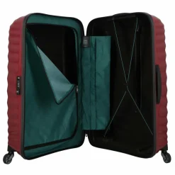 Samsonite Lite-Shock 4 Rollen Trolley 75 cm fiery red