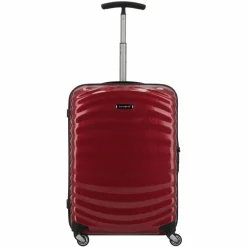 Samsonite Hartgepäck Kabinengepäck|4-Rollen Kabinentrolleys<Lite-Shock 4 Rollen Kabinentrolley 54 cm fiery red