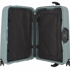 Outlet Samsonite Magnum Eco 4 Rollen Trolley 69 cm ice blue