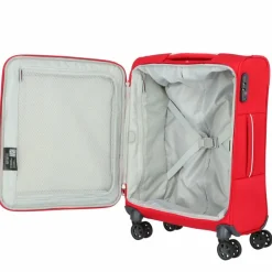 New Samsonite Popsoda 4-Rollen Kabinentrolley 55 cm red