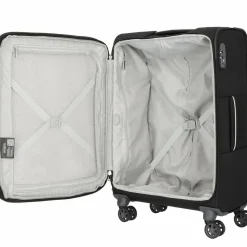 Samsonite Weichgepäck|4-Rollen Koffer<Popsoda 4-Rollen Trolley 66 cm black