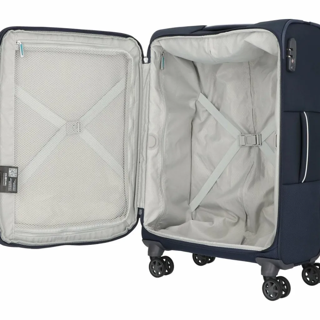 Samsonite 4-Rollen Koffer|Weichgepäck<Popsoda 4-Rollen Trolley 66 cm dark blue