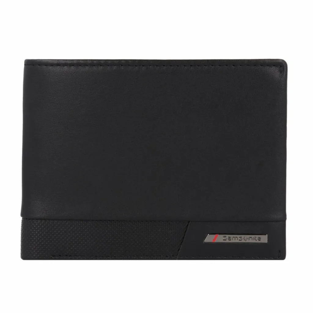 Samsonite Herrengeldbörsen Querformat<PRO-DLX 6 Geldbörse RFID Leder 12 cm black