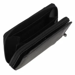 Samsonite Damengeldbörsen Querformat<Pro-DLX 6 Geldbörse RFID Schutz Leder 8 cm black