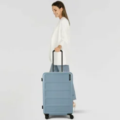 Discount Samsonite Quadrix 4-Rollen Trolley 68 cm ocean