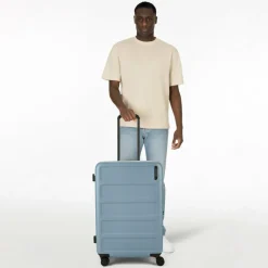 Discount Samsonite Quadrix 4-Rollen Trolley 68 cm ocean