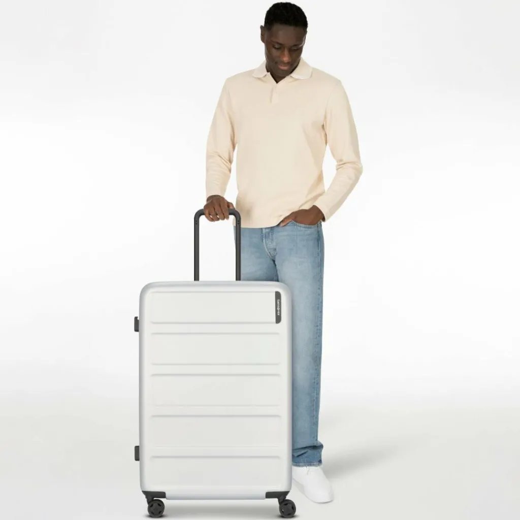 Samsonite Hartgepäck|4-Rollen Koffer<Quadrix 4-Rollen Trolley 75 cm silver