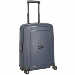 New Samsonite S'Cure 4-Rollen Kabinentrolley 55 cm chambray blue-black