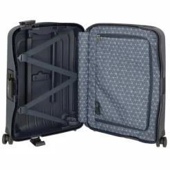 New Samsonite S'Cure 4-Rollen Kabinentrolley 55 cm chambray blue-black