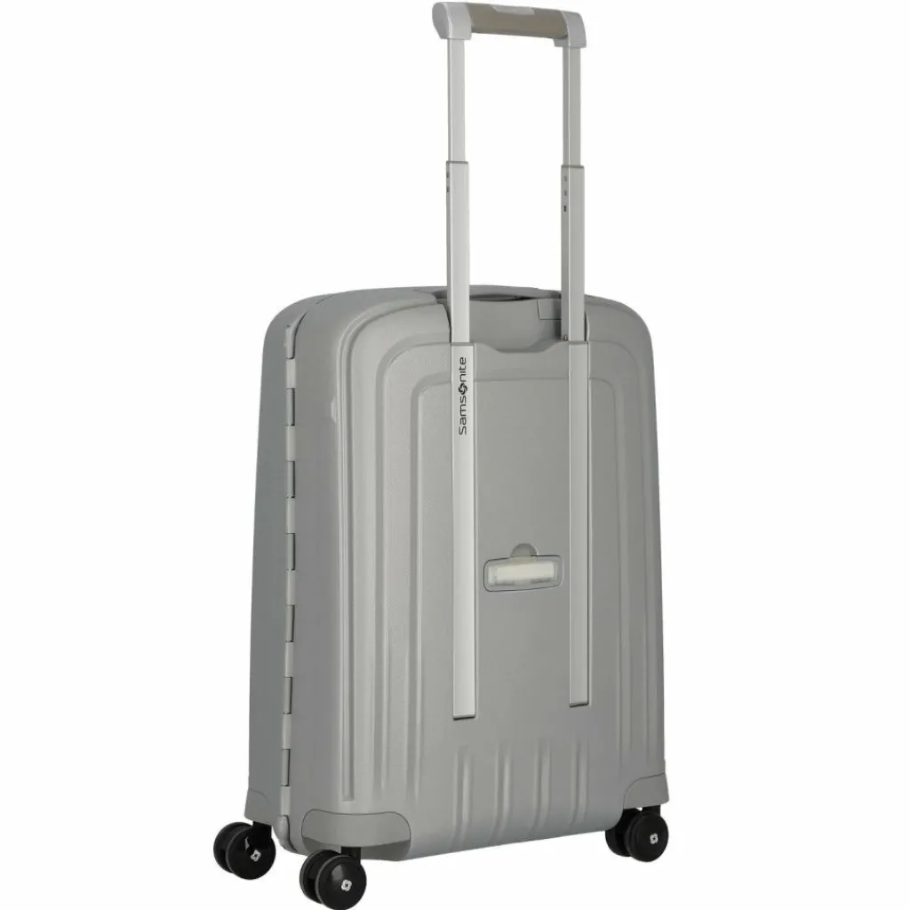 Clearance Samsonite S'Cure Spinner 4-Rollen Kabinentrolley 55 cm silver coloured