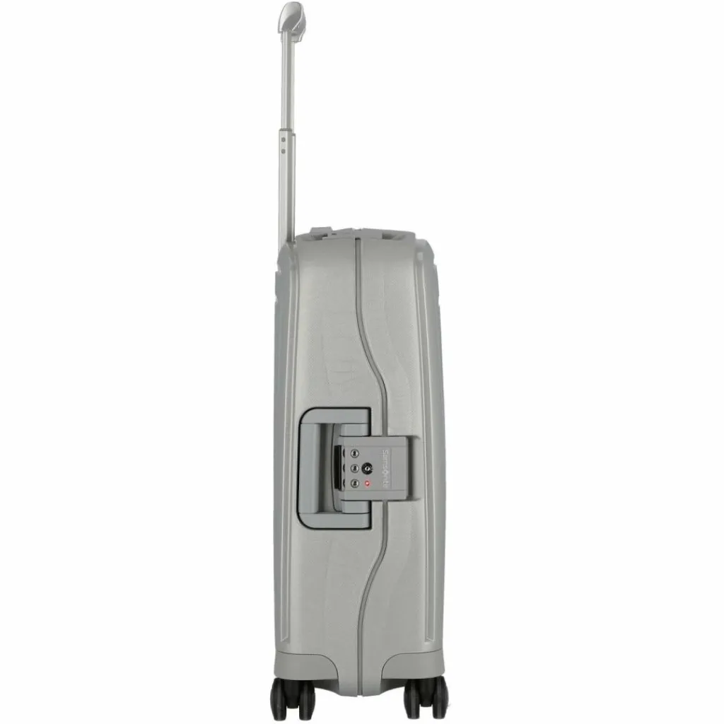 Clearance Samsonite S'Cure Spinner 4-Rollen Kabinentrolley 55 cm silver coloured