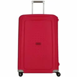 Samsonite Hartgepäck|4-Rollen Koffer<S'Cure Spinner 4-Rollen Trolley 75 cm crimson red
