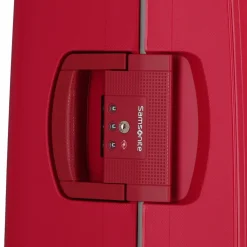 Samsonite Hartgepäck|4-Rollen Koffer<S'Cure Spinner 4-Rollen Trolley 75 cm crimson red