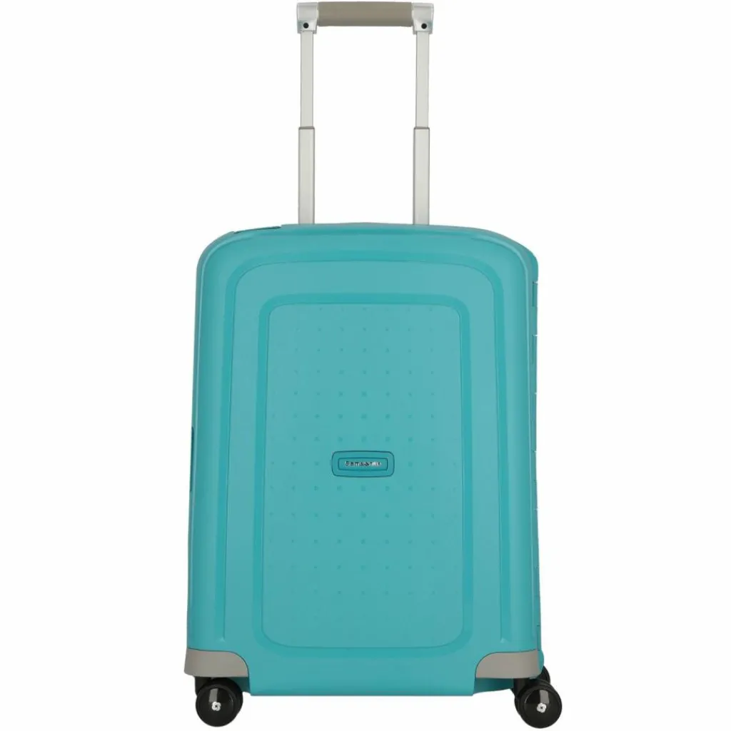 Samsonite Hartgepäck Kabinengepäck|4-Rollen Kabinentrolleys<S'Cure Spinner 4-Rollen Kabinentrolley 55 cm aqua blue