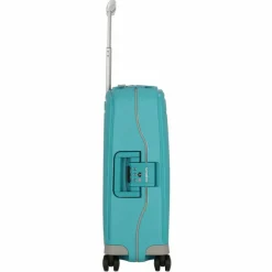 Samsonite Hartgepäck Kabinengepäck|4-Rollen Kabinentrolleys<S'Cure Spinner 4-Rollen Kabinentrolley 55 cm aqua blue