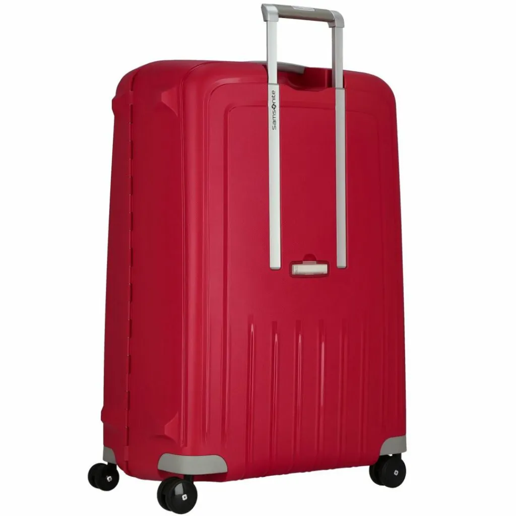 Best Samsonite S'Cure Spinner 4-Rollen Trolley 81 cm crimson red