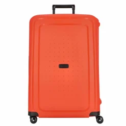 Hot Samsonite S'Cure Spinner 4-Rollen Trolley 75 cm fluo red capri