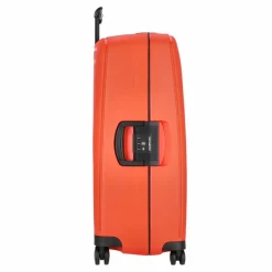 Hot Samsonite S'Cure Spinner 4-Rollen Trolley 75 cm fluo red capri