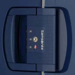 Outlet Samsonite S'Cure Spinner 4-Rollen Trolley 75 cm dark blue