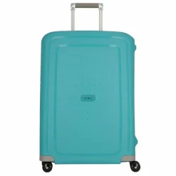 Samsonite Hartgepäck|4-Rollen Koffer<S'Cure Spinner 4-Rollen Trolley 69 cm aqua blue