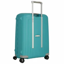 Samsonite Hartgepäck|4-Rollen Koffer<S'Cure Spinner 4-Rollen Trolley 69 cm aqua blue