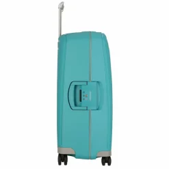 Samsonite Hartgepäck|4-Rollen Koffer<S'Cure Spinner 4-Rollen Trolley 69 cm aqua blue