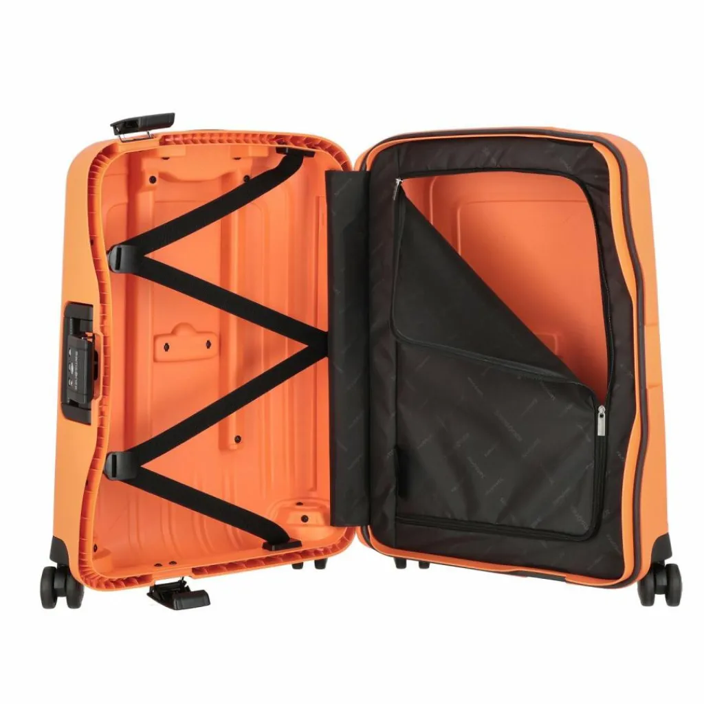 Clearance Samsonite S'Cure Spinner 4-Rollen Kabinentrolley 55 cm apricot