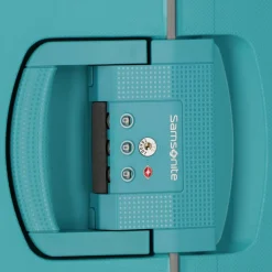 Samsonite S'Cure Spinner 4-Rollen Trolley 75 cm aqua blue