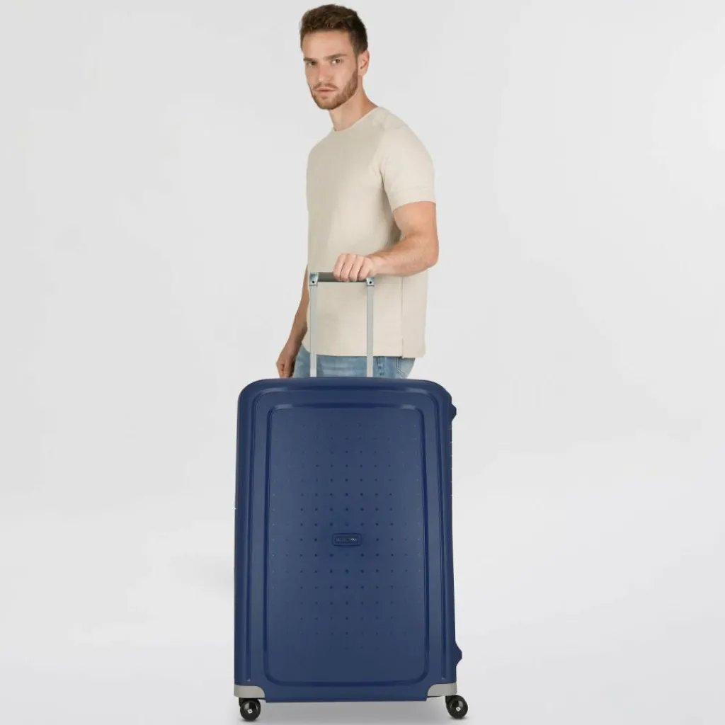 Online Samsonite S'Cure Spinner 4-Rollen Trolley 81 cm dark blue