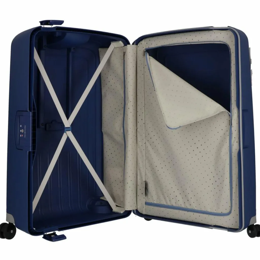 Online Samsonite S'Cure Spinner 4-Rollen Trolley 81 cm dark blue