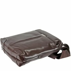 Hot Samsonite S-Oulite LTH Crossover Umhängetasche Leder 25 cm Tabletfach dark brown