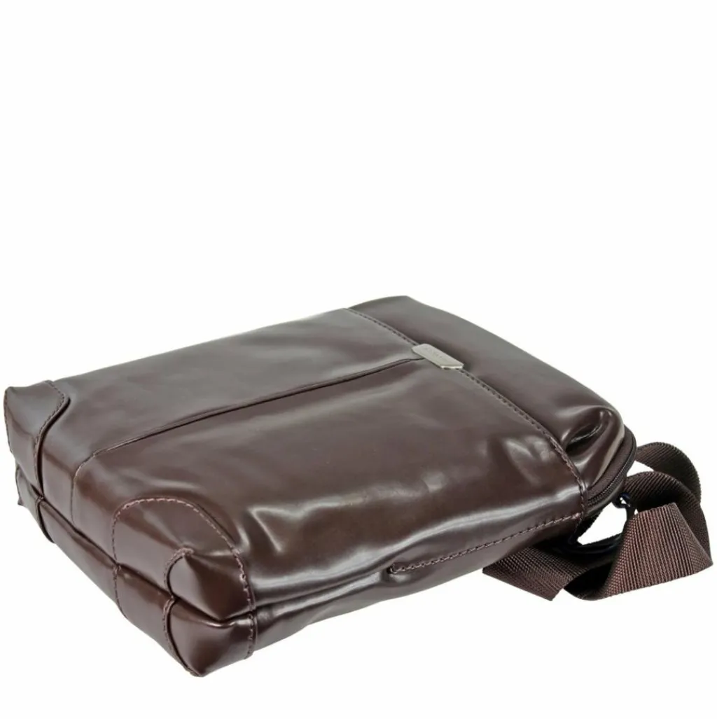 Hot Samsonite S-Oulite LTH Crossover Umhängetasche Leder 25 cm Tabletfach dark brown