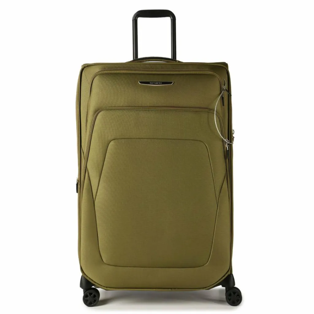 Clearance Samsonite Spark Sng Eco 4 Rollen Trolley 79 cm mit Dehnfalte olive