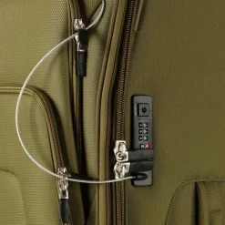 Clearance Samsonite Spark Sng Eco 4 Rollen Trolley 79 cm mit Dehnfalte olive