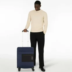 Samsonite Weichgepäck Kabinengepäck|4-Rollen Kabinentrolleys<Vaycay 4 Rollen Kabinentrolley 55 cm mit Dehnfalte navy blue