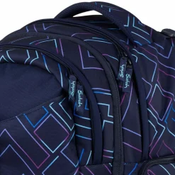 Best Satch Match Schulrucksack 45 cm purple laser