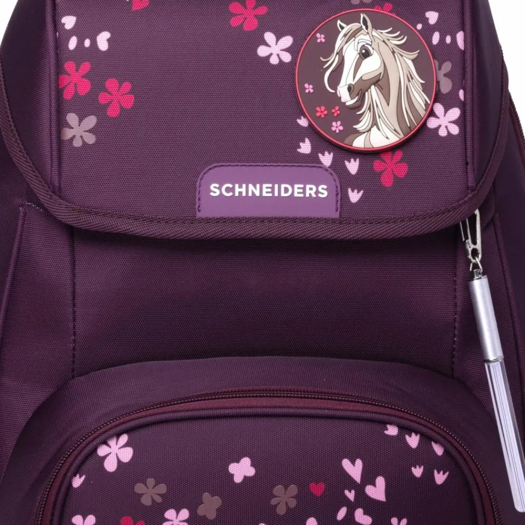 Schneiders Schulranzen & Sets<Ergoplus Schulranzen-Set 8-teilig dark red