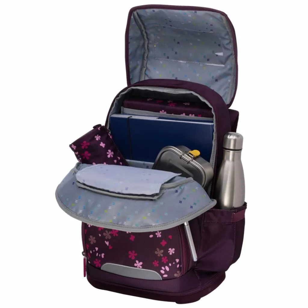 Schneiders Schulranzen & Sets<Ergoplus Schulranzen-Set 8-teilig dark red