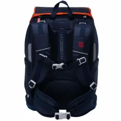 New Schneiders Ergoplus Schulranzen-Set 8-teilig black red