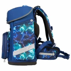 School-Mood Champion Maxx Pro Mila Schulranzen-Set 7-teilig Wolf