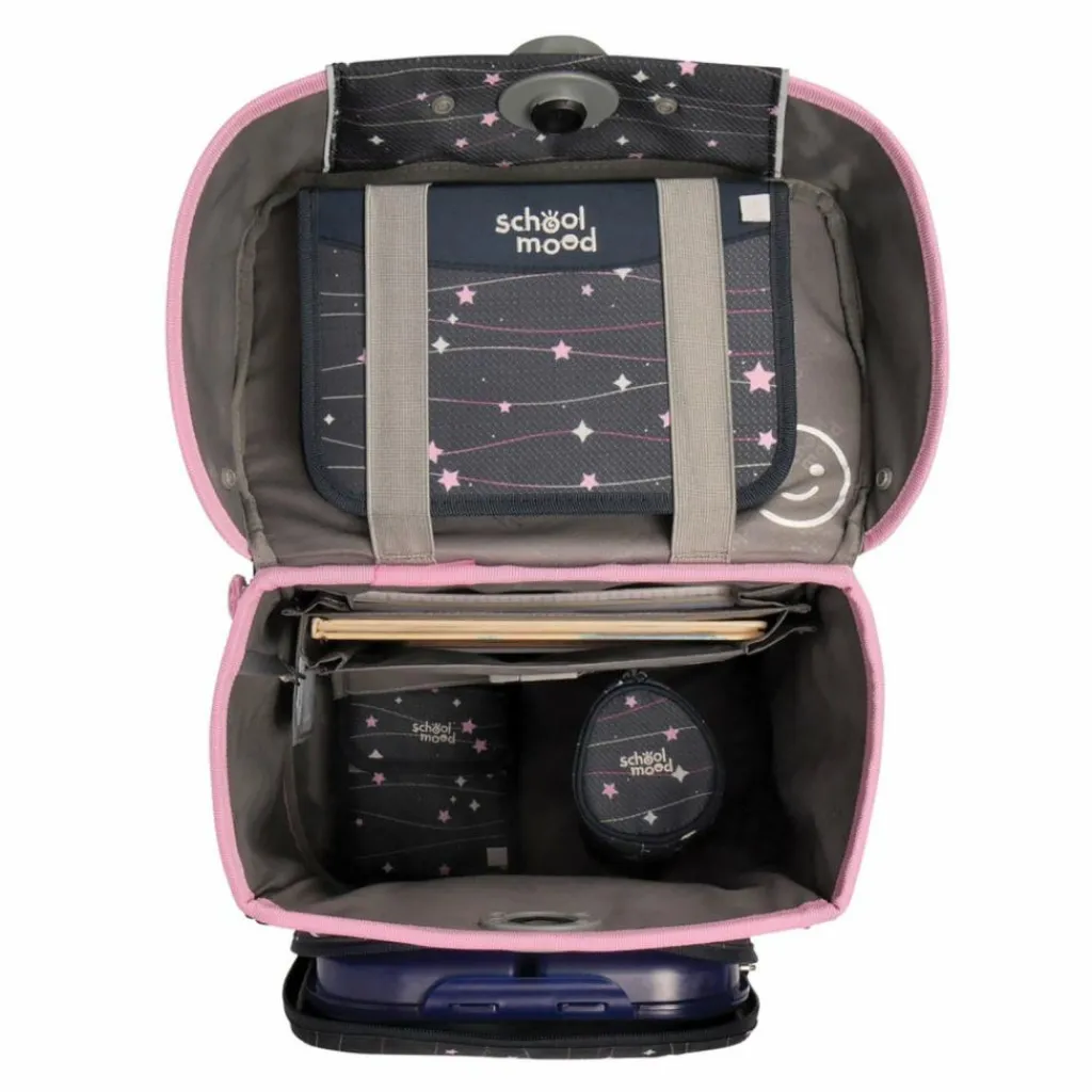 School-Mood Champion Maxx Pro Mila Schulranzen-Set 7-teilig