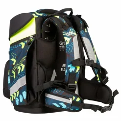 New School-Mood Champion Maxx Pro Mila Schulranzen-Set 7-teilig Rennwagen