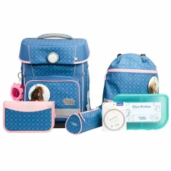 Discount School-Mood Champion Maxx Pro Mila Schulranzen-Set 7-teilig Pferd