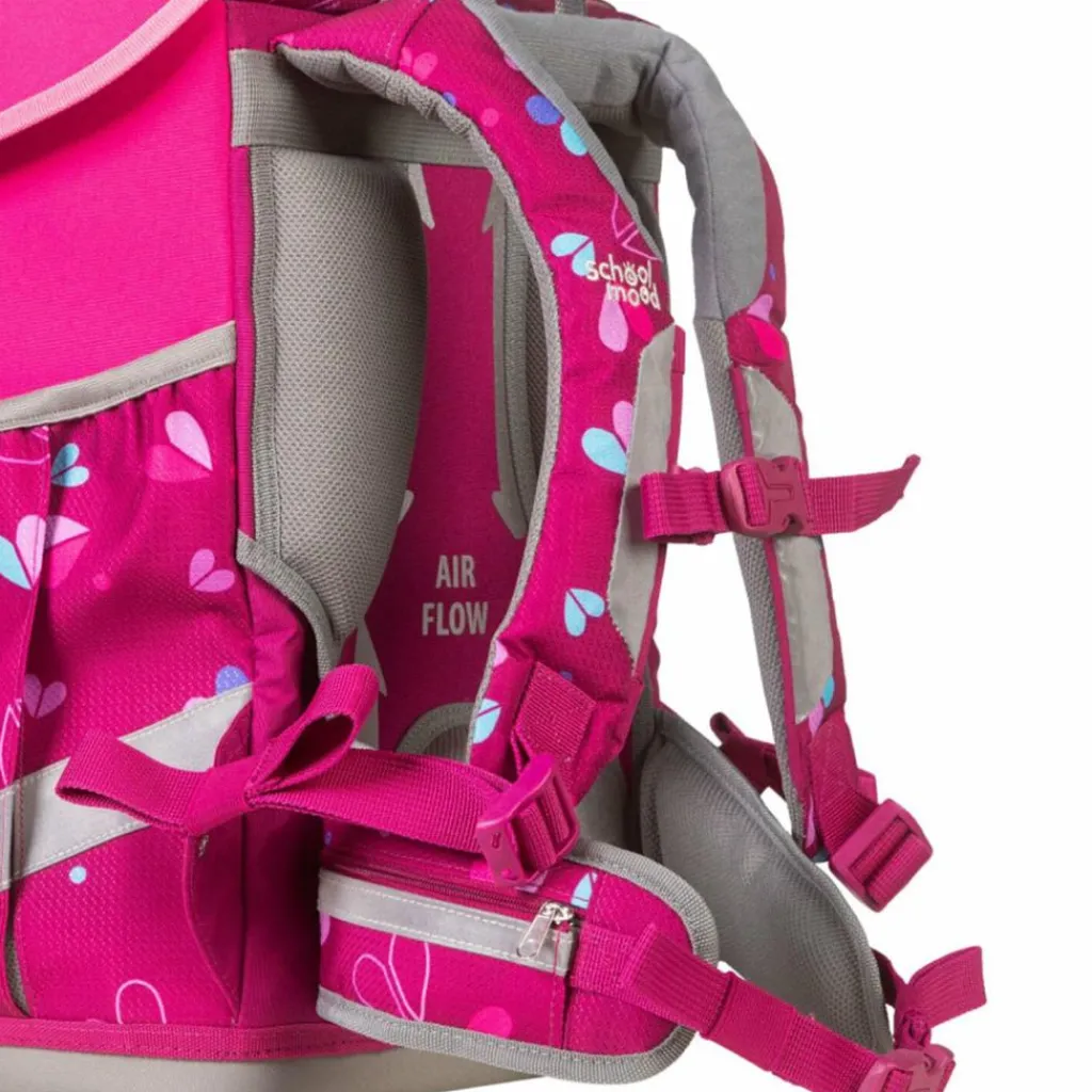 New School-Mood Champion Pro Schulranzen-Set 7-teilig Häschen