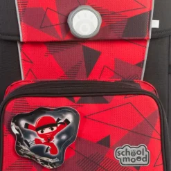 School-Mood Schulranzen & Sets<Champion Pro Schulranzen-Set 7-teilig Ninja