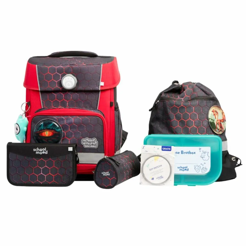 School-Mood Champion Pro Schulranzen-Set 7-teilig